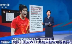 开云央视新闻力挺樊振东：一切以运动员为中心，高票房收入应学习网球