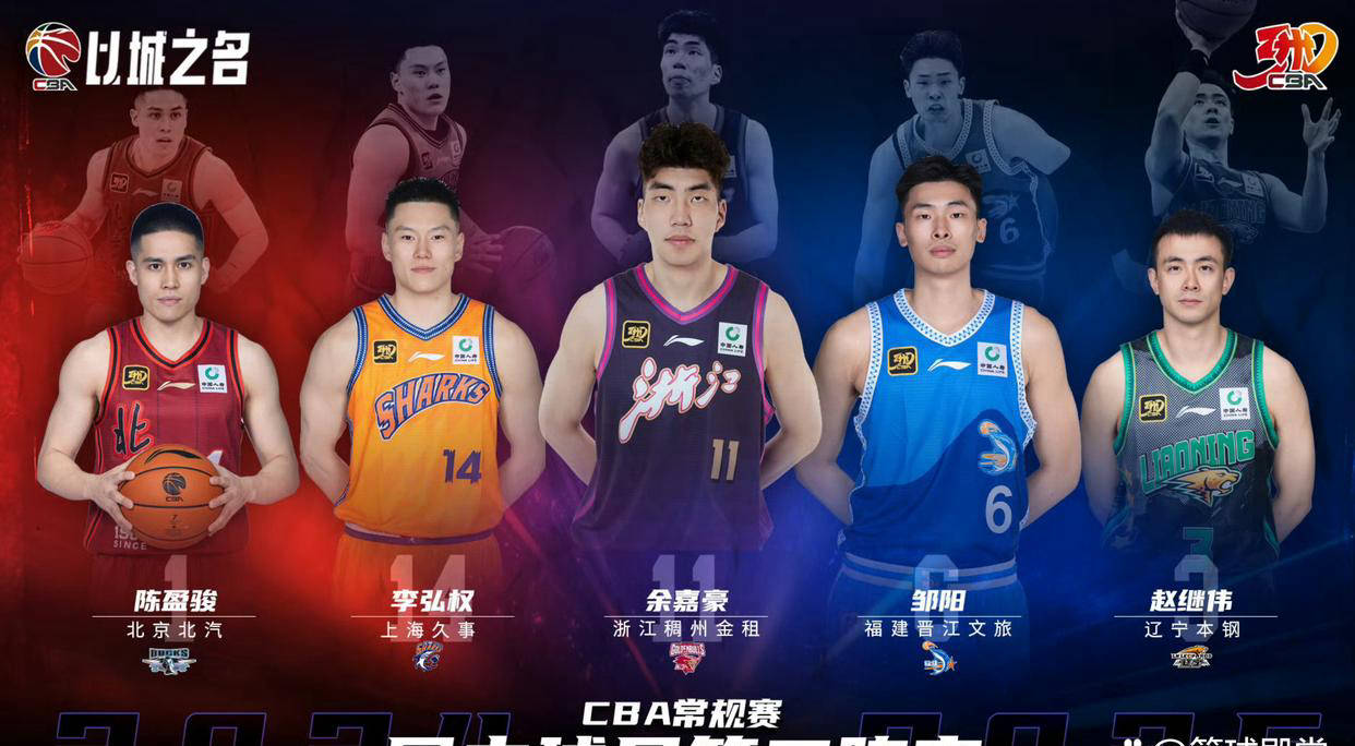 开云体育_CBA最佳阵容出炉冠军球队包揽各项奖项