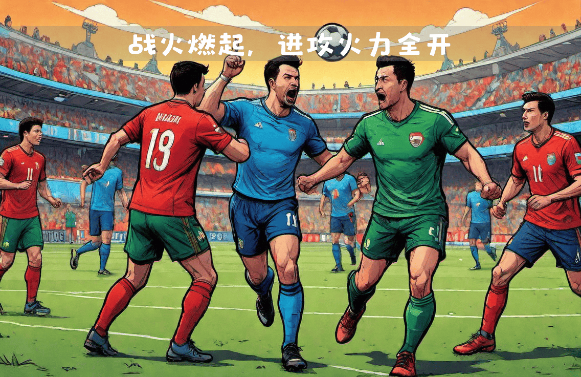 欧国联比赛成为焦点，球员火力全开的简单介绍